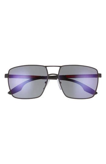 prada 59mm pillow sunglasses|Prada Linea Rossa Pillow 59mm Sunglasses .